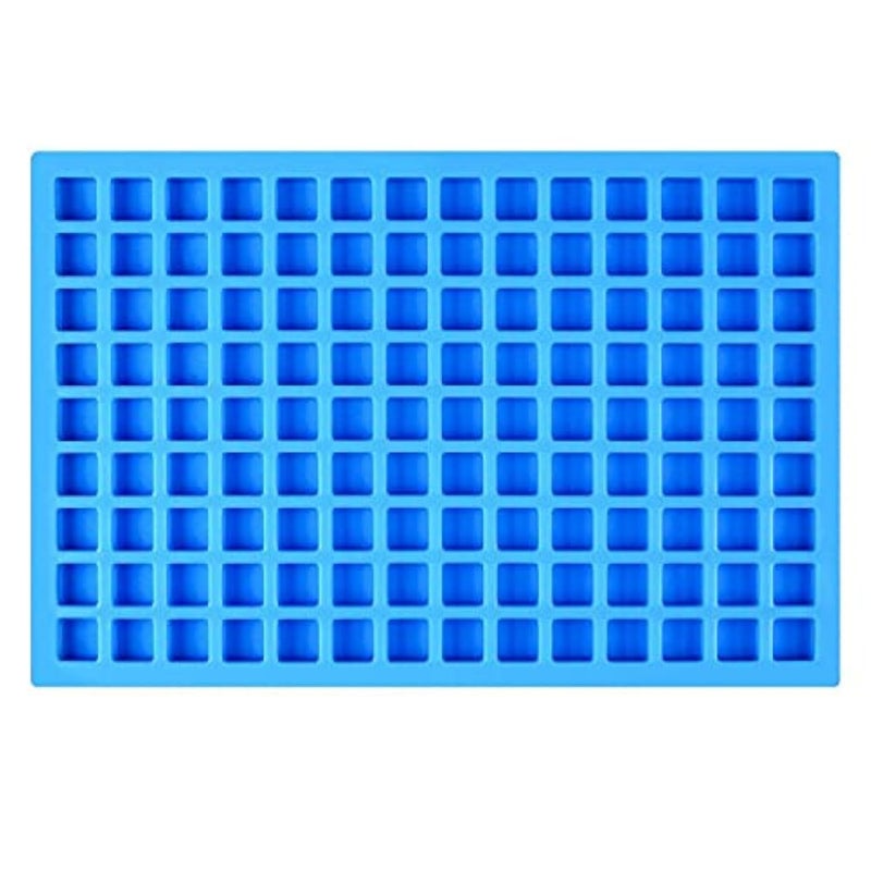 CAKETIME Square Silicone Candy Molds - Mini Silicone Molds for Hard Candy, Chocolate, Gummy, Caramel, Ganache, Ice Cubes (1) - Image 1